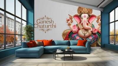 Ganesh chaturthi, vinayak, Lord ganesha, Lord ganesh festival, ganesh visarjan Wall mural