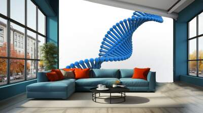 3d render of dna structure, abstract background
 Wall mural