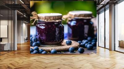 jar of jam Wall mural