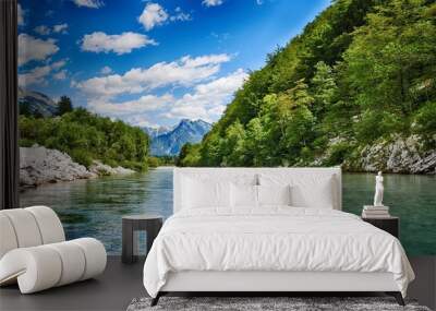 HDR Soca river Wall mural