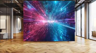 digital modern and cinematic background with bright vivid colors and nice composition Wall mural