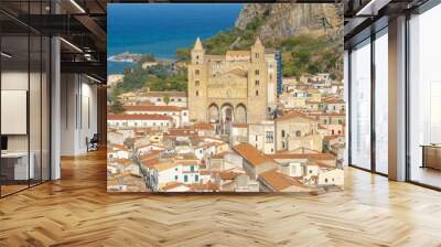 Cathedral-Basilica of Cefalu, Italy Wall mural