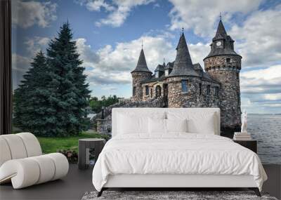 power house of boldt castle, thousand islands, new york Wall mural