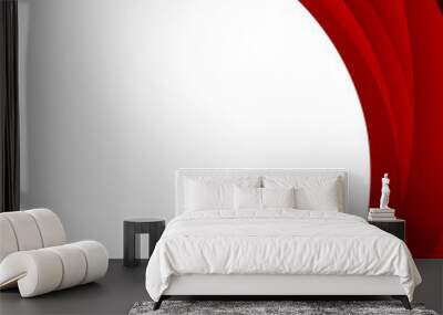 Abstract red background Wall mural