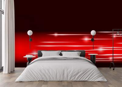 Abstract red background Wall mural