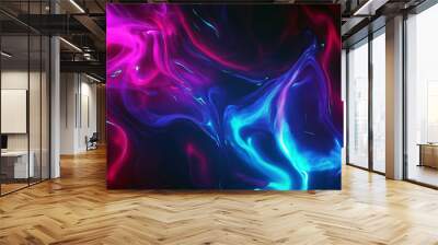 texture with light effect dynamic colorful energy Wall mural