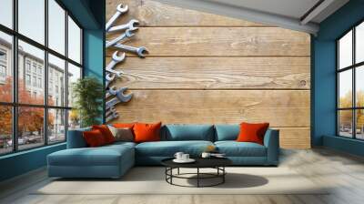 Set of wrenches Wall mural