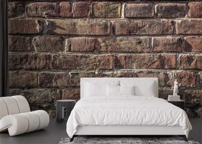 grunge background texture of masonry brickwork Wall mural