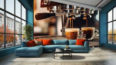 espresso coffee maker Wall mural