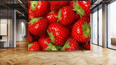 Strawberry - full frame Wall mural