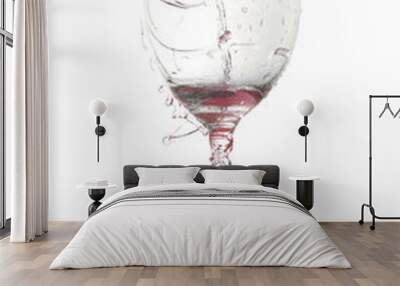 liquid in  wineglass Wall mural