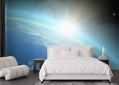 planet earth Wall mural