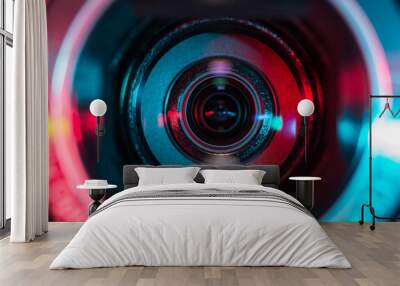 video camera lens Wall mural