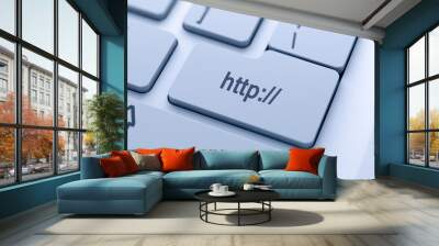 Http button Wall mural