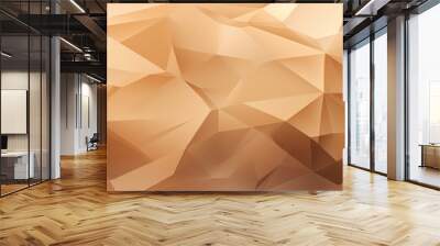 Digital geometric abstract poster web page PPT background Wall mural