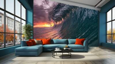 tropical sunrise 5 Wall mural