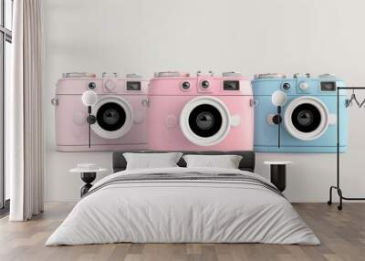 Modern digital camera Wall mural