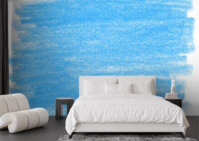 natural blue abstract pencil texture for creating of template banners, fashion backdrops and design  Wall mural