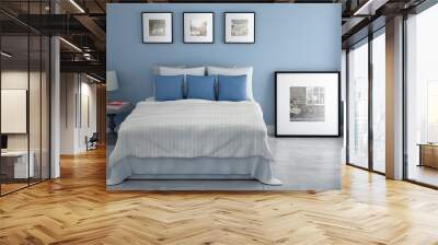 Empty room interior 3d rendering Wall mural