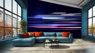 FUTURISTIC NEON BACKGROUND. MODERN LIGHT ILLUSTRATION. Wall mural