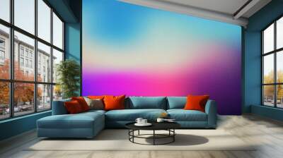 Blur Background Gradient with Noise Grain Effect Wall mural