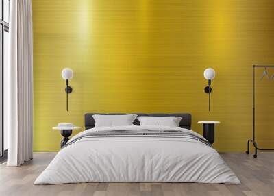 Gold Metal Texture Background Wall mural