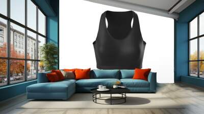 women's sports bra isolated on the white background. 3d illustration Wall mural