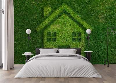 green home green world. Wall mural