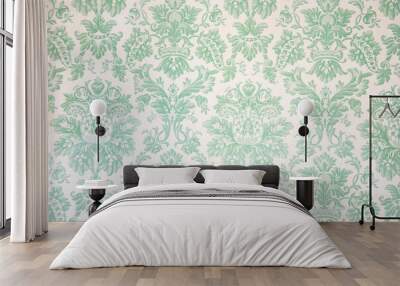 seamless floral pattern Wall mural