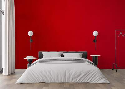 Red paper background Wall mural