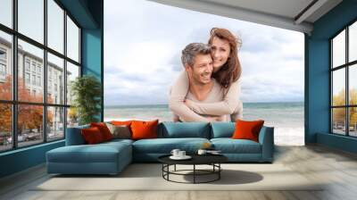 couple free time Wall mural