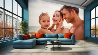 summer beach Wall mural