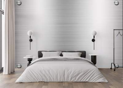 Silver background Wall mural