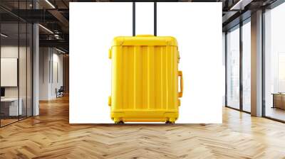 Travel bag on transparent background Wall mural