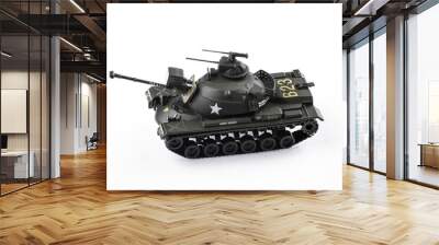 Toy tank model Wall mural