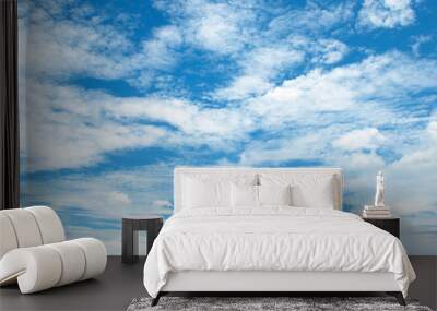 blue sky Wall mural