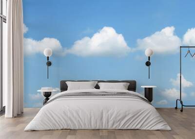 blue sky Wall mural