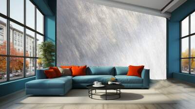 Silver metal Wall mural