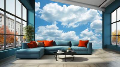 Sky  clouds Wall mural