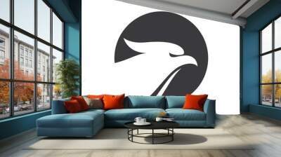 Falcon eagle bird Wall mural