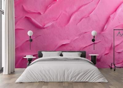 pink background with texture Wall mural