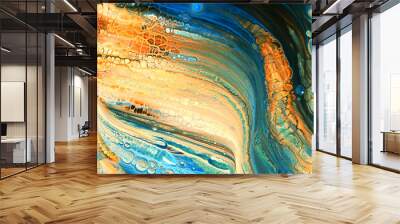 Abstract paint background Wall mural