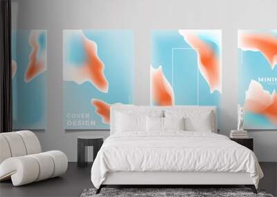 gradient poster for home wall decoration Wall mural