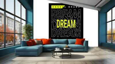 This design can be used for t-shirts, jackets, hoodies, clothes, street clothes and others Wall mural