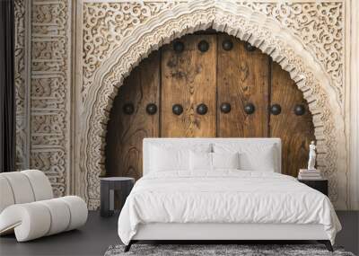 islamic ornaments on wall Wall mural