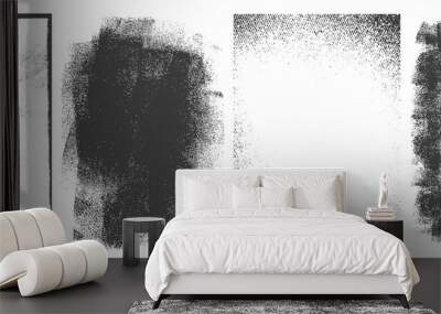 Rectangular retro frames set Wall mural