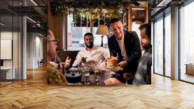 Food Arriving to the Table Wall mural