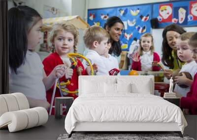 Noisy Nursery Lesson Wall mural