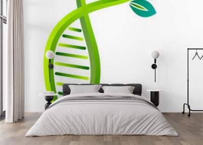 Eco DNA logo Wall mural