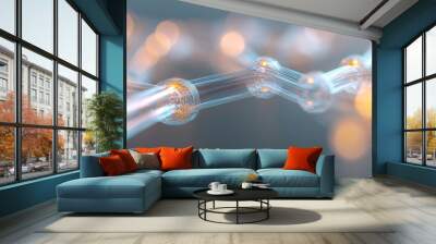 Abstract Visual Artistry: Dazzling Currents shuttling Through Transparent Electric Wires, Captivating the Dynamic Energy Flows, Graphic Resources, Wallpapers, Brochure, banner design, Advertising,  Wall mural